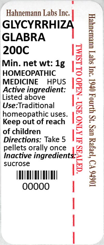 Glycyrrhiza Glabra 200c 1g (Glycyrrhiza Glabra 200c 1g)